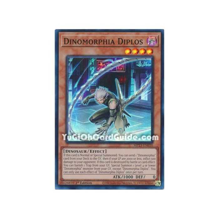 Dinomorphia Diplos (Super Rare) – 2023 25th Anniversary Tin | Carta YUGIOH en México