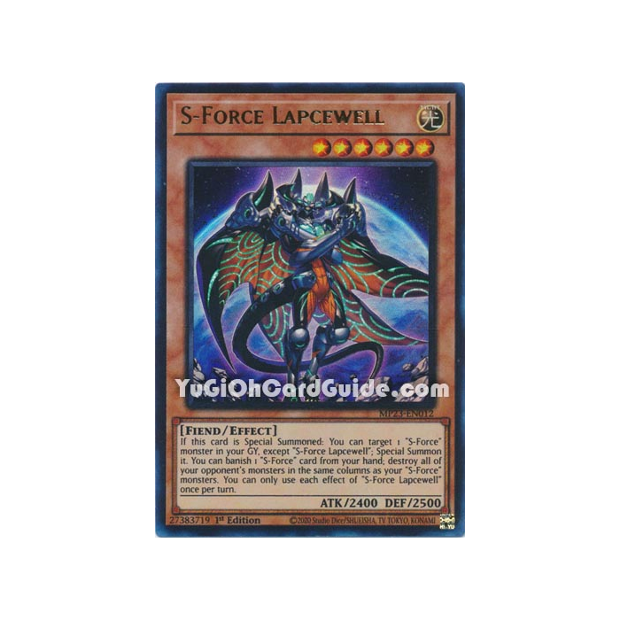 S-Force Lapcewell (Ultra Rare) – 2023 25th Anniversary Tin | Carta YUGIOH en México