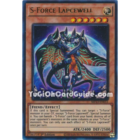 S-Force Lapcewell (Ultra Rare) – 2023 25th Anniversary Tin | Carta YUGIOH en México