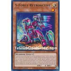 S-Force Retroactive (Rare) – 2023 25th Anniversary Tin | Carta YUGIOH en México