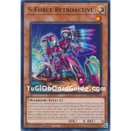 S-Force Retroactive (Rare) – 2023 25th Anniversary Tin | Carta YUGIOH en México