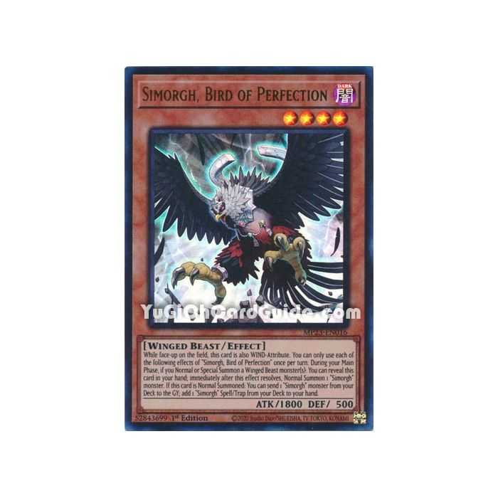 Simorgh, Bird of Perfection (Ultra Rare) – 2023 25th Anniversary Tin | Carta YUGIOH en México