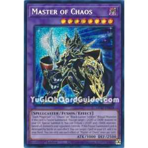 Master of Chaos (Prismatic Secret Rare) – 2023 25th Anniversary Tin | Carta YUGIOH en México