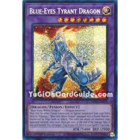 Blue-Eyes Tyrant Dragon (Prismatic Secret Rare) – 2023 25th Anniversary Tin | Carta YUGIOH en México