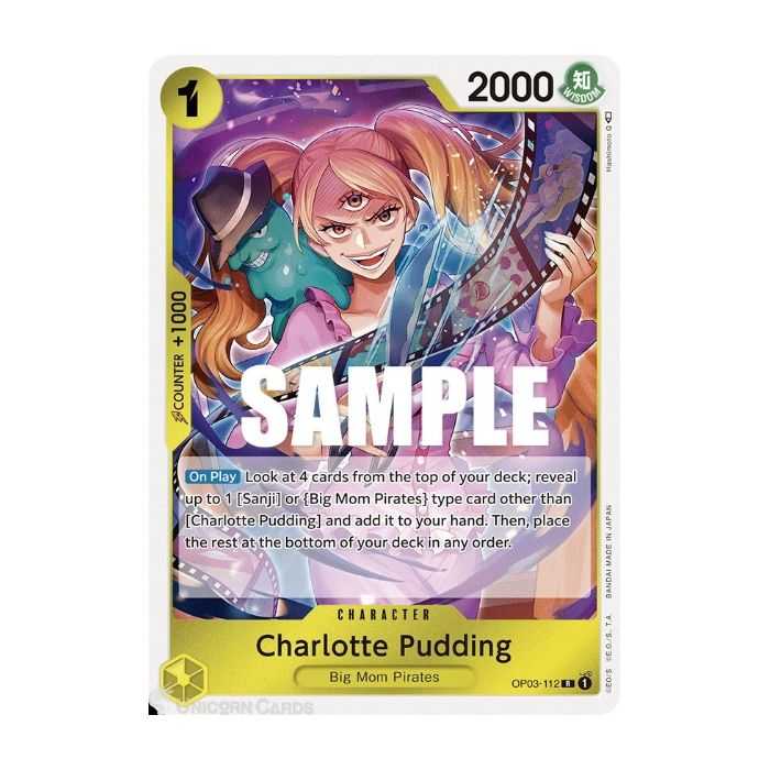 Charlotte Pudding (Rare) – OP3 Pillars of Strength | Carta ONE PIECE en México