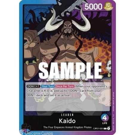 Kaido (061)(Leader) – OP1 Romance Dawn | Carta ONE PIECE en México