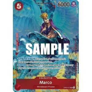 Marco (Alternate Art) – OP3 Pillars of Strength | Carta ONE PIECE en México