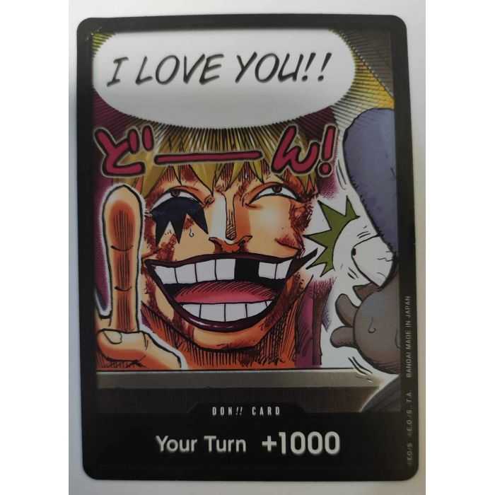 Don!! Card DP01 (Special DON!!) V2 – OP4 Kingdom of Intrigue | Carta ONE PIECE en México