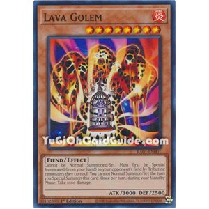 Lava Golem (Platinum Secret Rare)