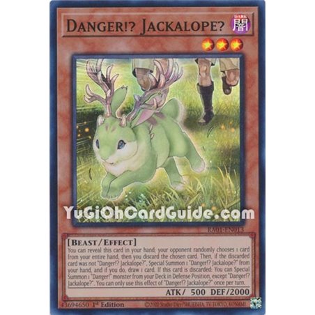 Danger!? Jackalope? (Prismatic Collector Rare)