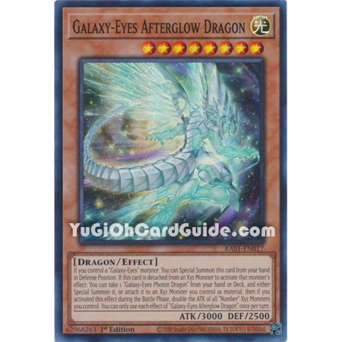 Galaxy-Eyes Afterglow Dragon (Secret Rare)
