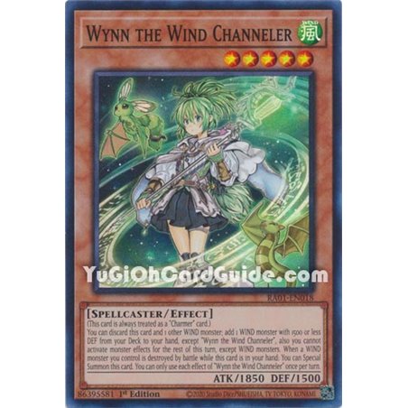 Wynn the Wind Channeler (Quarter Century Secret Rare)