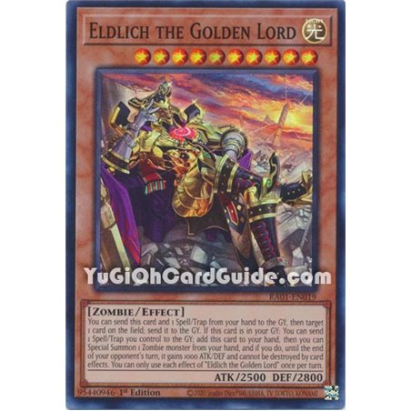 Eldlich the Golden Lord (Alternative Art) (Prismatic Ultimate Rare)