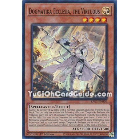 Dogmatika Ecclesia, the Virtuous (Secret Rare)