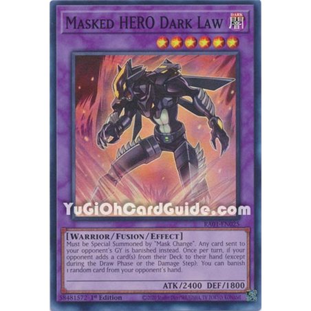Masked HERO Dark Law (Super Rare)