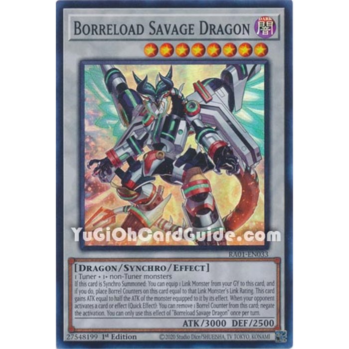 Borreload Savage Dragon (Quarter Century Secret Rare)