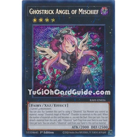 Ghostrick Angel of Mischief (Secret Rare)