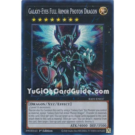 Galaxy-Eyes Full Armor Photon Dragon (Prismatic Collector Rare)