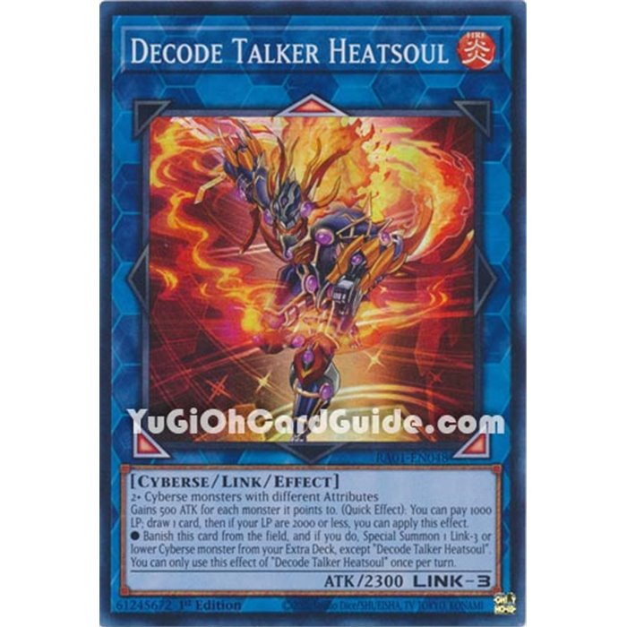 Decode Talker Heatsoul (Ultra Rare)