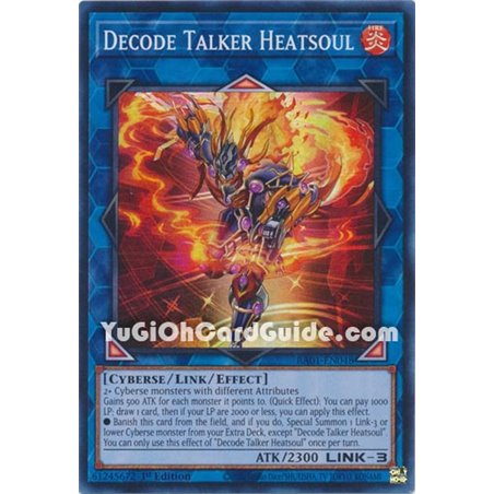 Decode Talker Heatsoul (Prismatic Ultimate Rare)