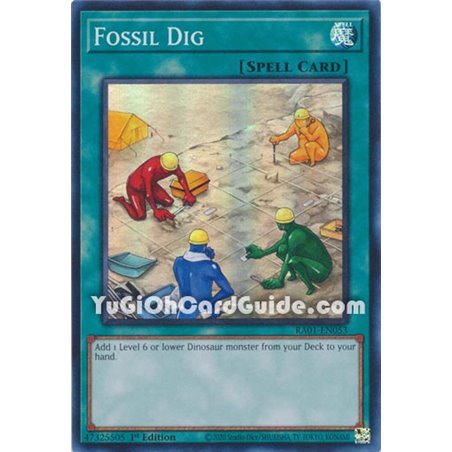 Fossil Dig (Super Rare)