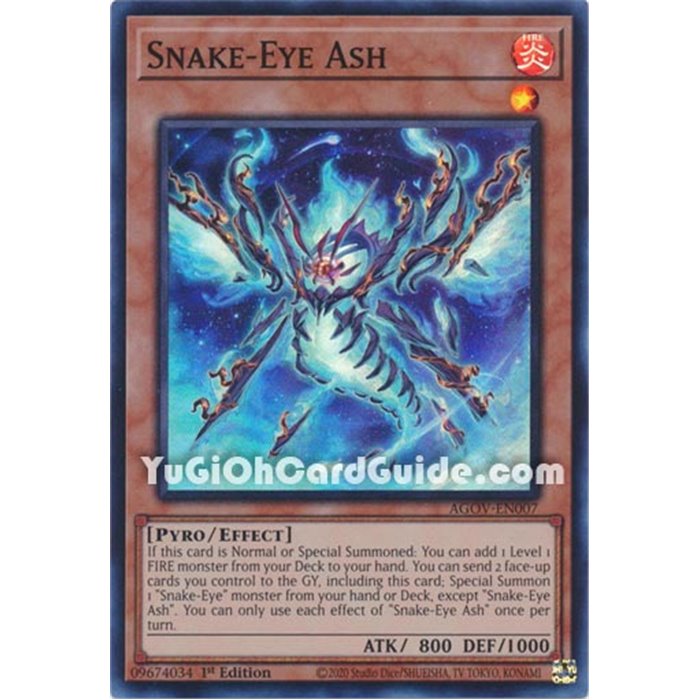 Snake-Eye Ash (Super Rare)