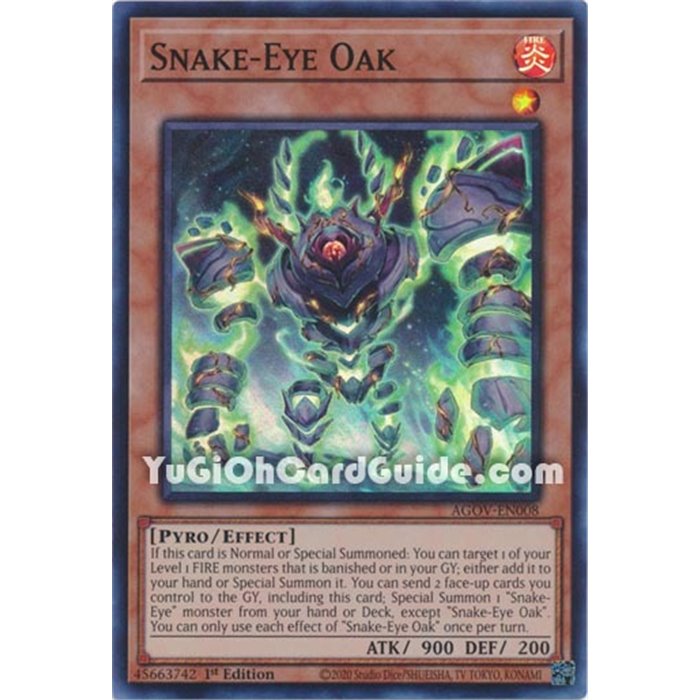 Snake-Eye Oak (Super Rare)
