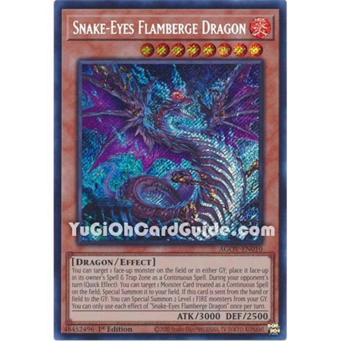 Snake-Eyes Flamberge Dragon (Secret Rare)