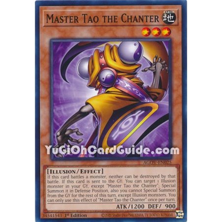 Master Tao the Chanter (Common)