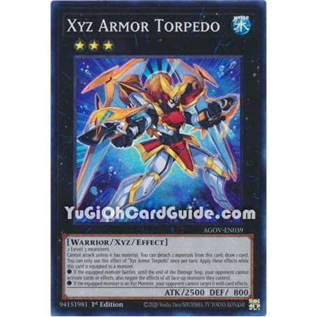 Xyz Armor Torpedo (Super Rare)