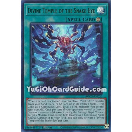 Divine Temple of the Snake-Eye (Ultra Rare)