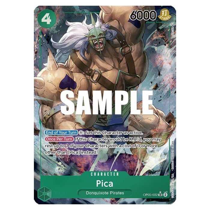 Pica (Alternate Art) – OP5 Awakening of the New Era | Carta ONE PIECE en México