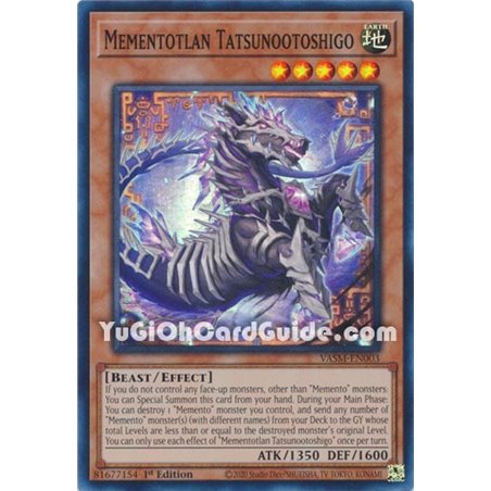 Mementotlan Tatsunootoshigo (Super Rare)