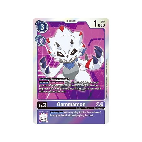 Gammamon (English Exclusive)