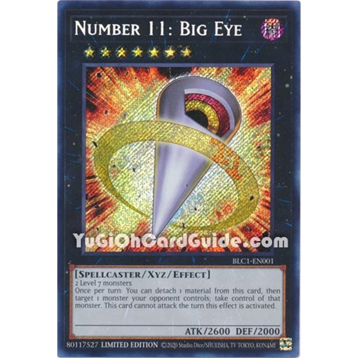 Number 11: Big Eye (Secret Rare)