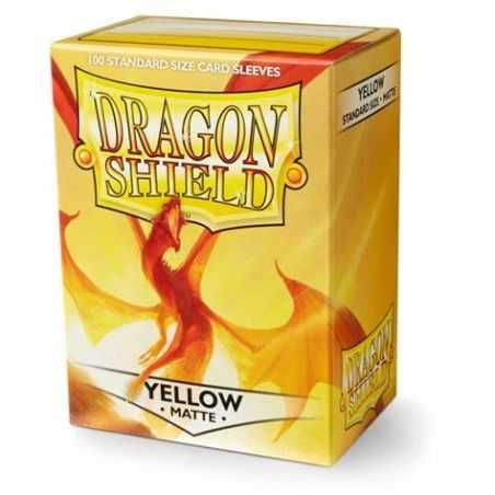 Micas Dragon Shield Standard Matte C/100 Yellow