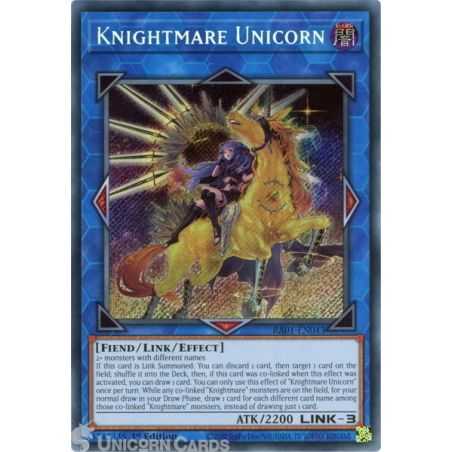 Knightmare Unicorn (Alternative Art) (Prismatic Collector Rare) – 25th Anniversary Rarity Collection | Carta YUGIOH en México