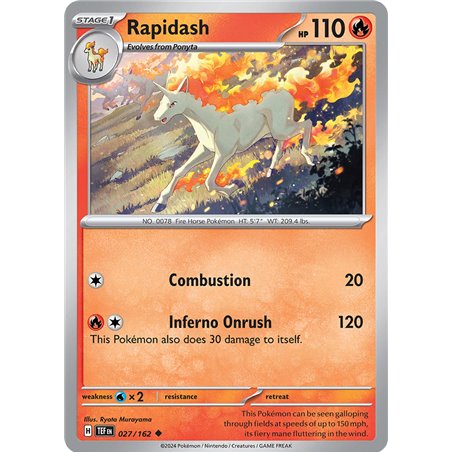 Rapidash (Uncommon/Reverse Holofoil)
