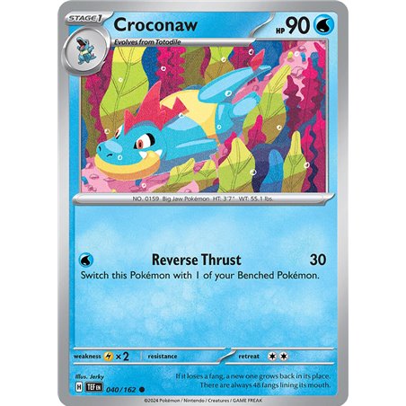 Croconaw (Common/Reverse Holofoil)