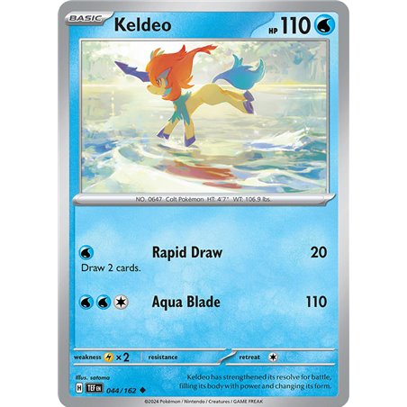 Keldeo (Uncommon/Reverse Holofoil)