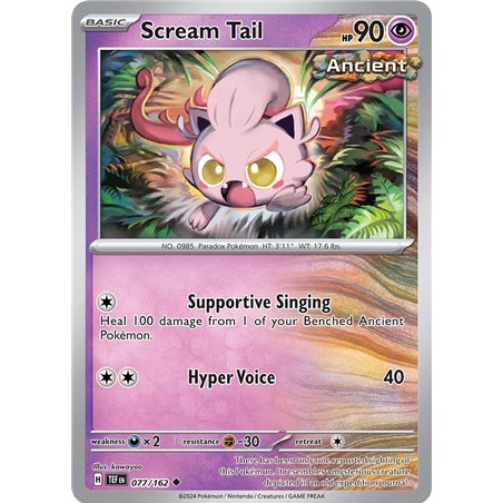 Scream Tail (Uncommon/Reverse Holofoil)