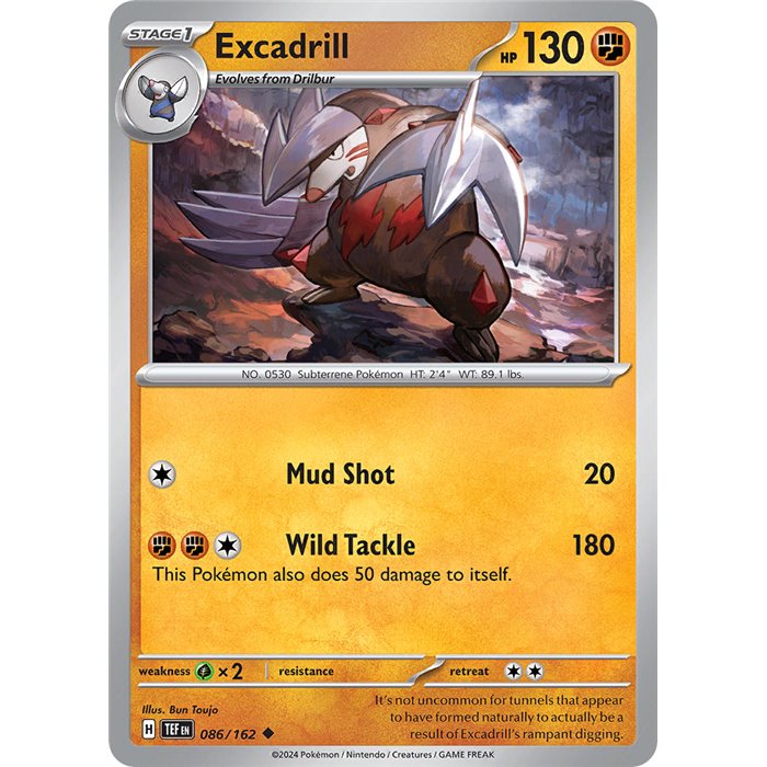 Excadrill (Uncommon/Reverse Holofoil)