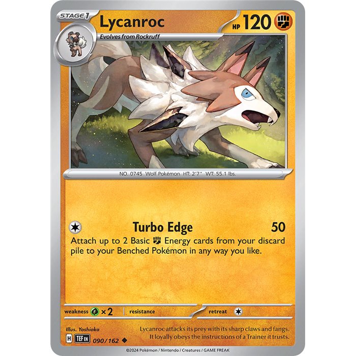 Lycanroc (Uncommon/Reverse Holofoil)