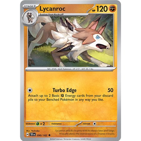 Lycanroc (Uncommon/Reverse Holofoil)