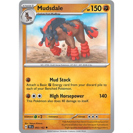 Mudsdale (Uncommon/Reverse Holofoil)