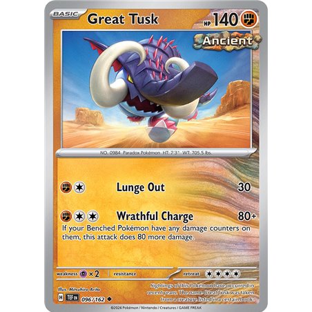 Great Tusk (Uncommon/Reverse Holofoil)
