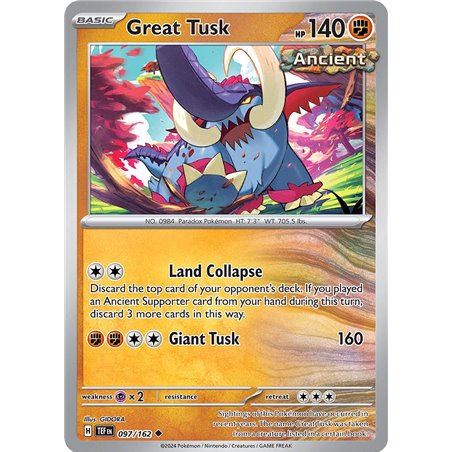 Great Tusk (Uncommon/Reverse Holofoil)
