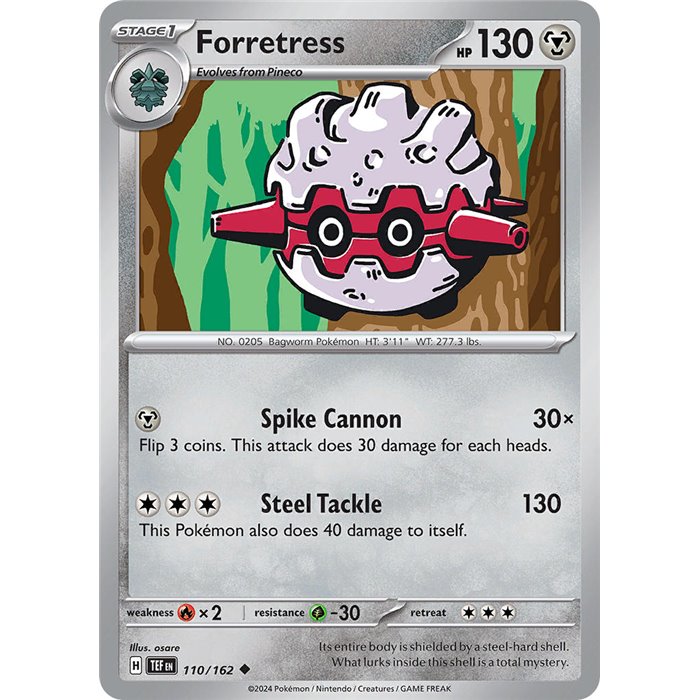Forretress (Uncommon/Reverse Holofoil)