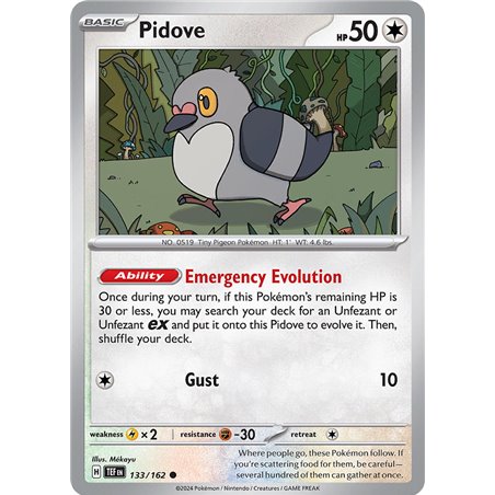 Pidove (Common/Reverse Holofoil)