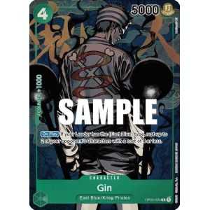 Gin (Alternate Art) – OP3 Pillars of Strength | Carta ONE PIECE en México